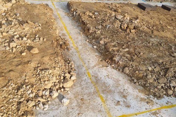 Foundations on a building site - Building Contractors in Woking