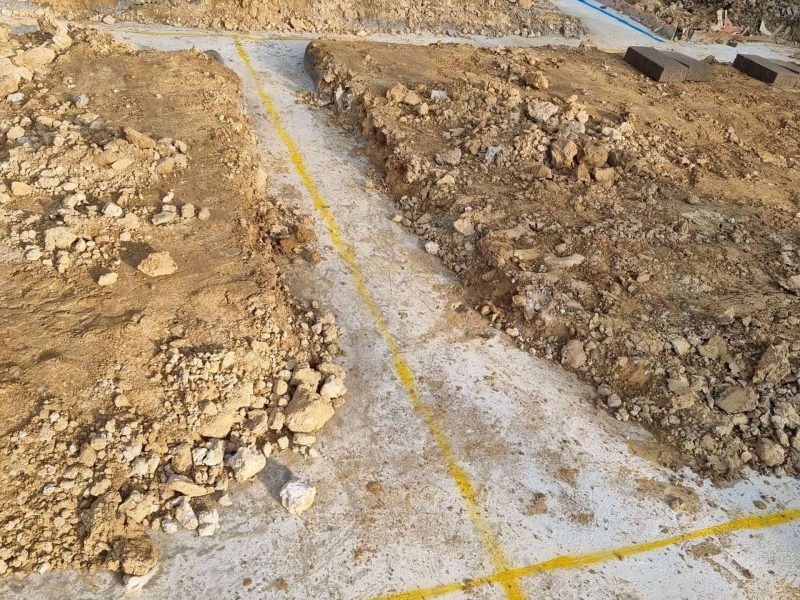 Foundations on a building site - Building Contractors in Woking